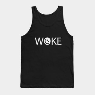 Woke being woke artistic design Tank Top